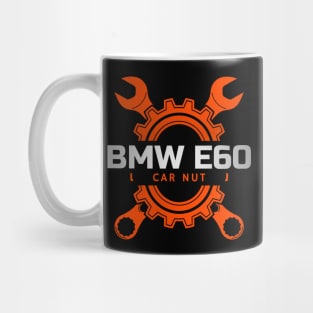 BMW E60 CAR NUT WITH GEAR & 2 SPANNERS Mug